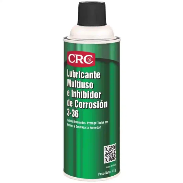 Lubricante multiusos e inhibidor de corrosion CRC 3-36 312g