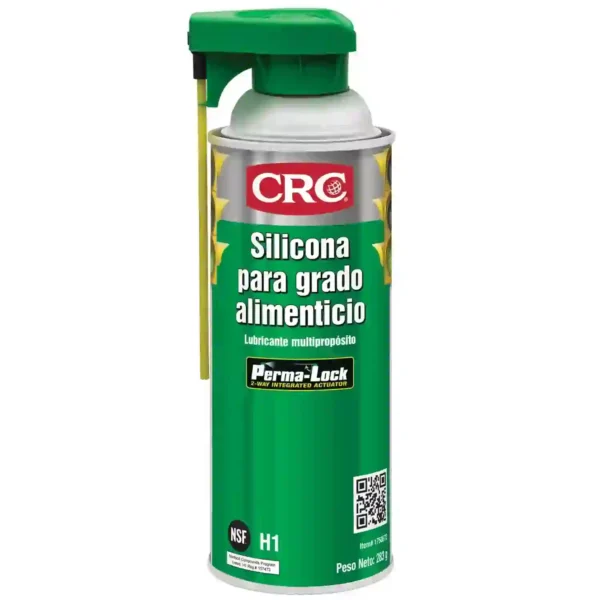 Lubricante de silicon de grado alimenticio en aerosol CRC 283g