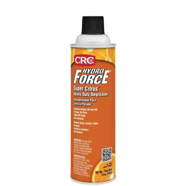 Desengrasante citrico de uso pesado HydroForce Super Citrus HD CRC 425g