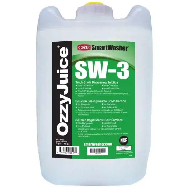 Solución desengrasante de grado automotriz 5gal SmartWasher OzzyJuice SW-3