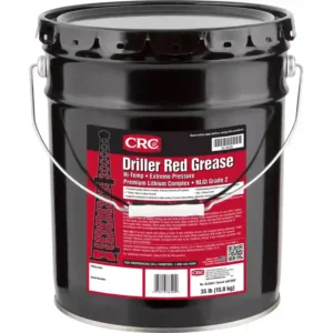 Grasa roja de litio para barrenado altas temperaturas CRC 35lbs